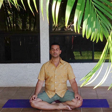 Dr Stephen Terracciano Meditating